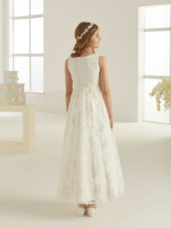 vestidos de comunión espalda
