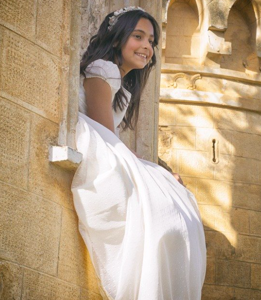 vestido comunión castillo